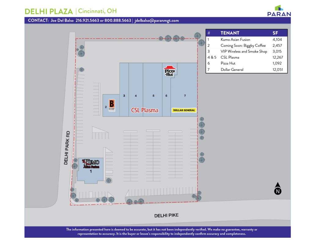 Delhi Plaza Site Plan