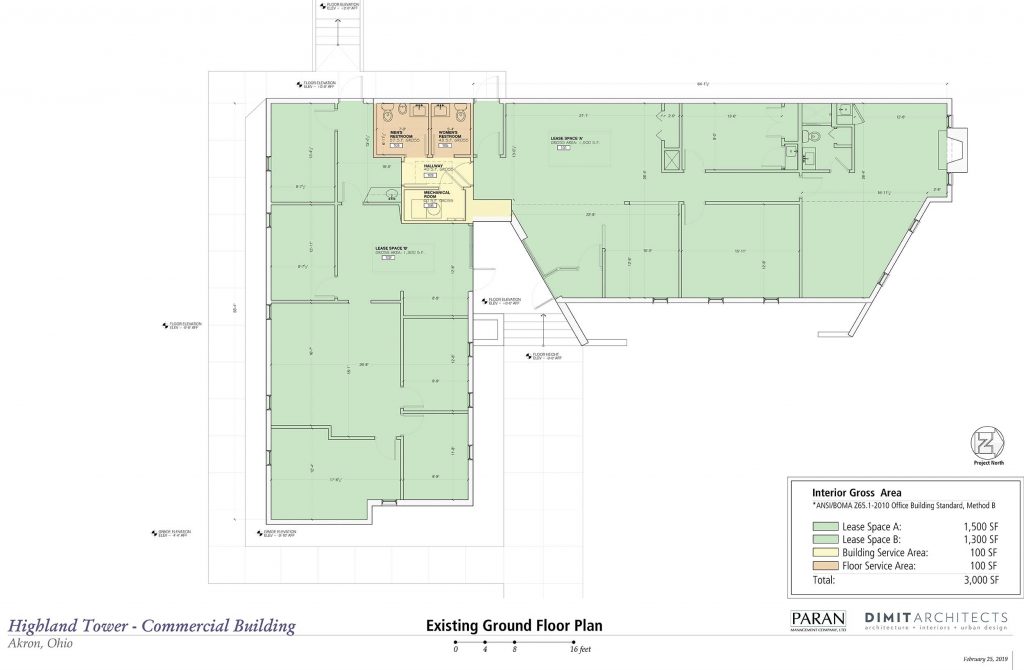 Highland Towers Office Building Site Plan